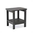 Posh Living Clive Outdoor Side Table Charcoal Grey