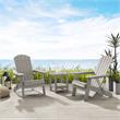 Posh Living Clive Outdoor Side Table Light Grey
