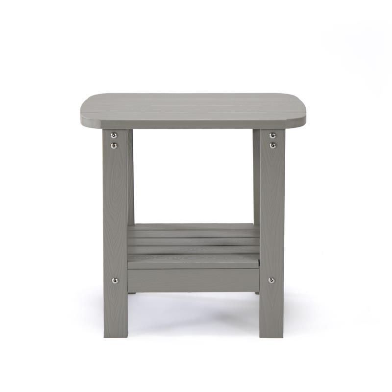Posh Living Clive Outdoor Side Table Light Grey