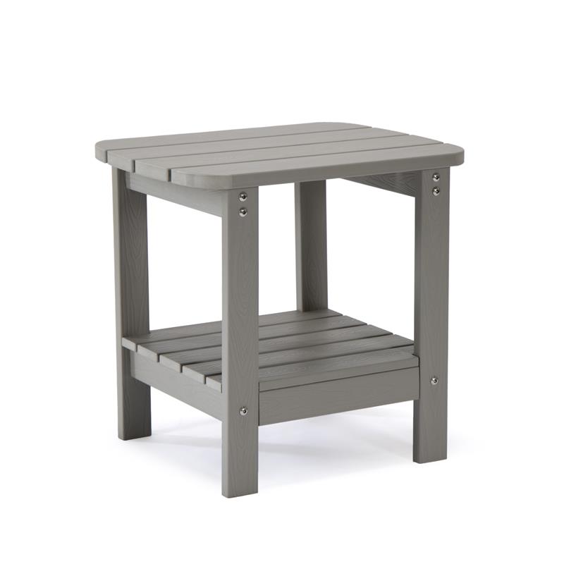 Posh Living Clive Outdoor Side Table Light Grey