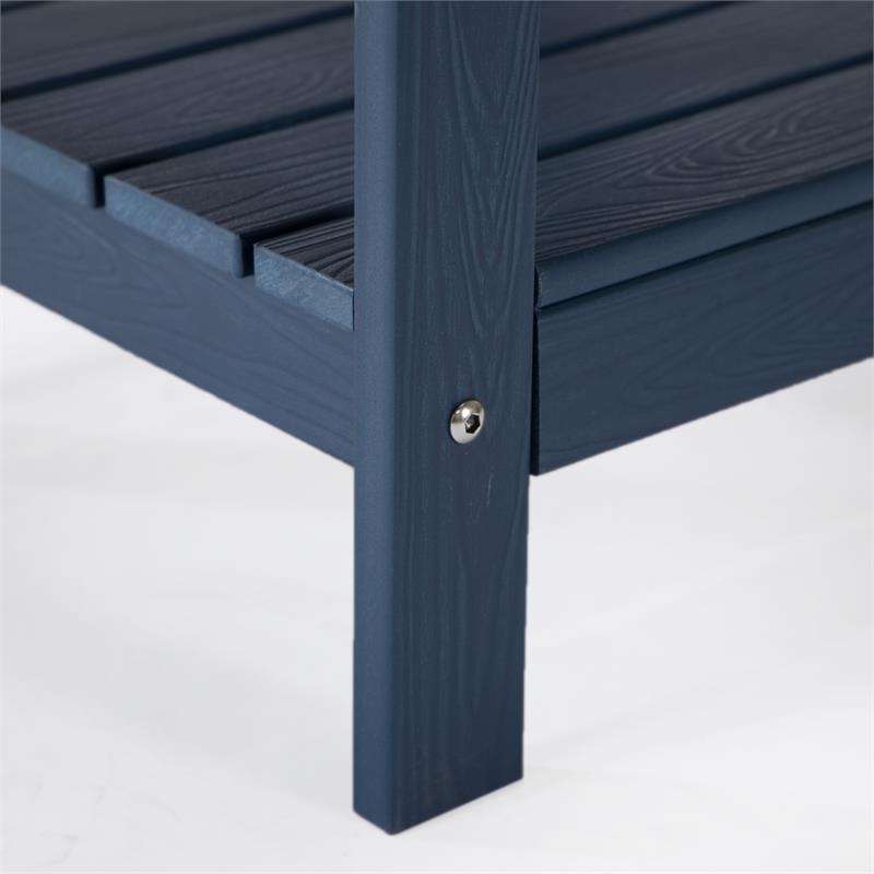 Posh Living Clive Outdoor Side Table Navy