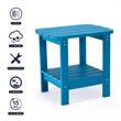 Posh Living Clive Outdoor Side Table Teal