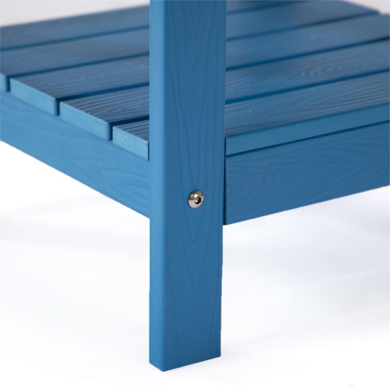 Posh Living Clive Outdoor Side Table Teal