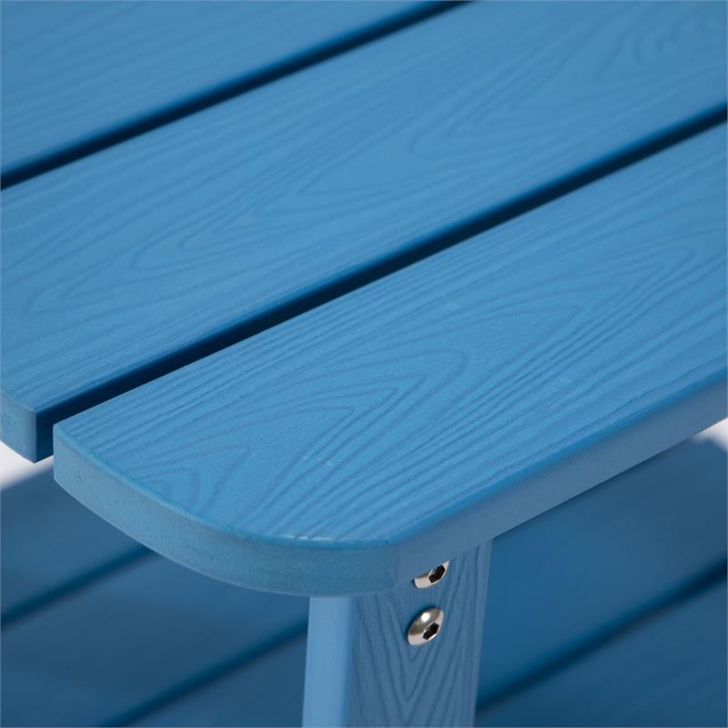 Posh Living Clive Outdoor Side Table Teal