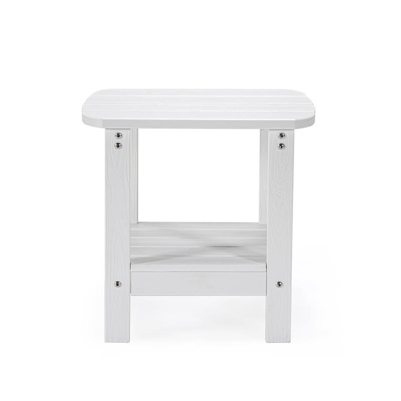 Posh Living Clive Outdoor Side Table White