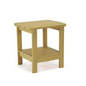 posh living clive outdoor side table yelow