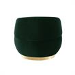 Posh Living Kenzleigh Velvet Accent Chair Hunter Green/Gold