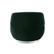 Posh Living Kenzleigh Velvet Accent Chair Hunter Green/Chrome