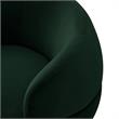 Posh Living Kenzleigh Velvet Accent Chair Hunter Green/Chrome
