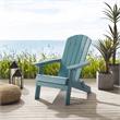 Posh Living Zayna Outdoor Adirondack Chair Aqua