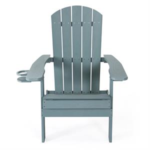 Posh Living Zayna Outdoor Adirondack Chair Aqua