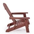 Posh Living Zayna Outdoor Adirondack Chair Brick