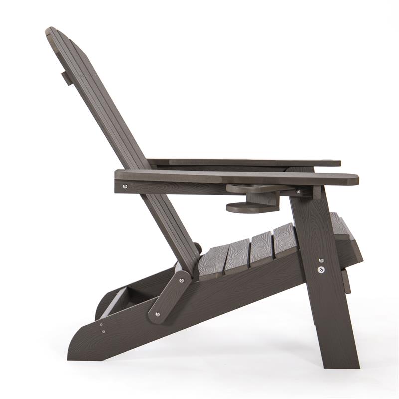 Posh Living Zayna Outdoor Adirondack Chair Chocolate