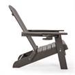 Posh Living Zayna Outdoor Adirondack Chair Chocolate