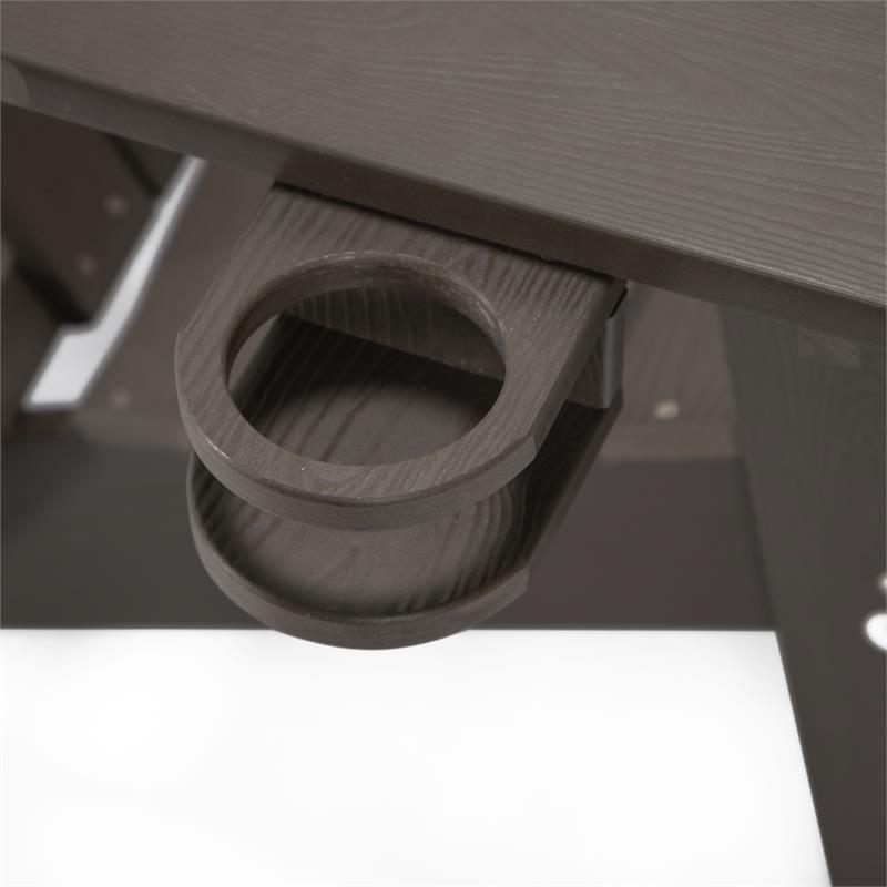 Posh Living Zayna Outdoor Adirondack Chair Chocolate