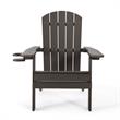Posh Living Zayna Outdoor Adirondack Chair Chocolate