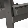 Posh Living Zayna Outdoor Adirondack Chair Charcoal Grey