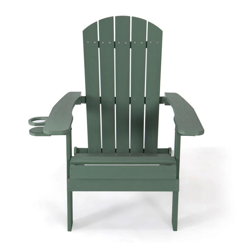 Posh Living Zayna Outdoor Adirondack Chair Green
