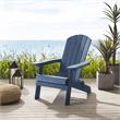 Posh Living Zayna Outdoor Adirondack Chair Navy