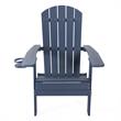 Posh Living Zayna Outdoor Adirondack Chair Navy