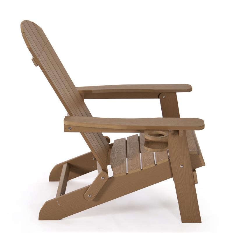 Posh Living Zayna Outdoor Adirondack Chair Orange