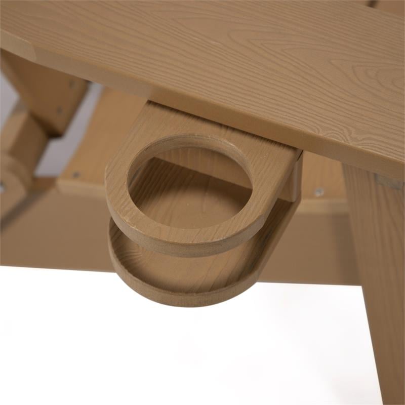 Posh Living Zayna Outdoor Adirondack Chair Orange
