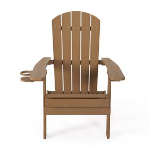 posh living zayna outdoor adirondack chair orange