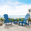 Posh Living Zayna Outdoor Adirondack Chair Teal