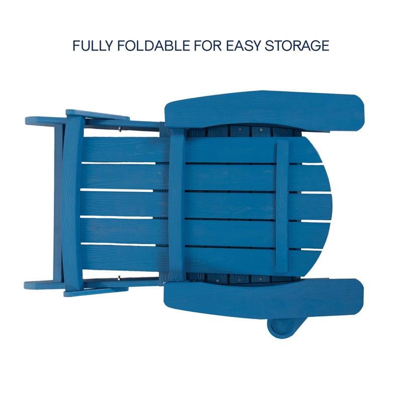 Posh Living Zayna Outdoor Adirondack Chair Teal