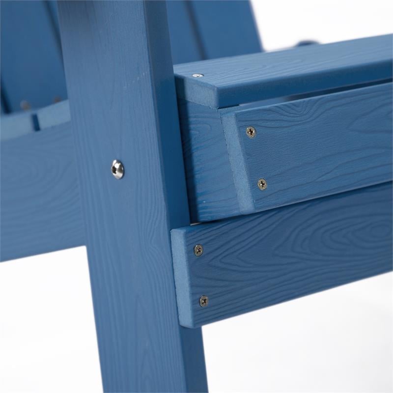 Posh Living Zayna Outdoor Adirondack Chair Teal