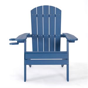 posh living zayna outdoor adirondack chair teal