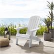 Posh Living Zayna Outdoor Adirondack Chair White