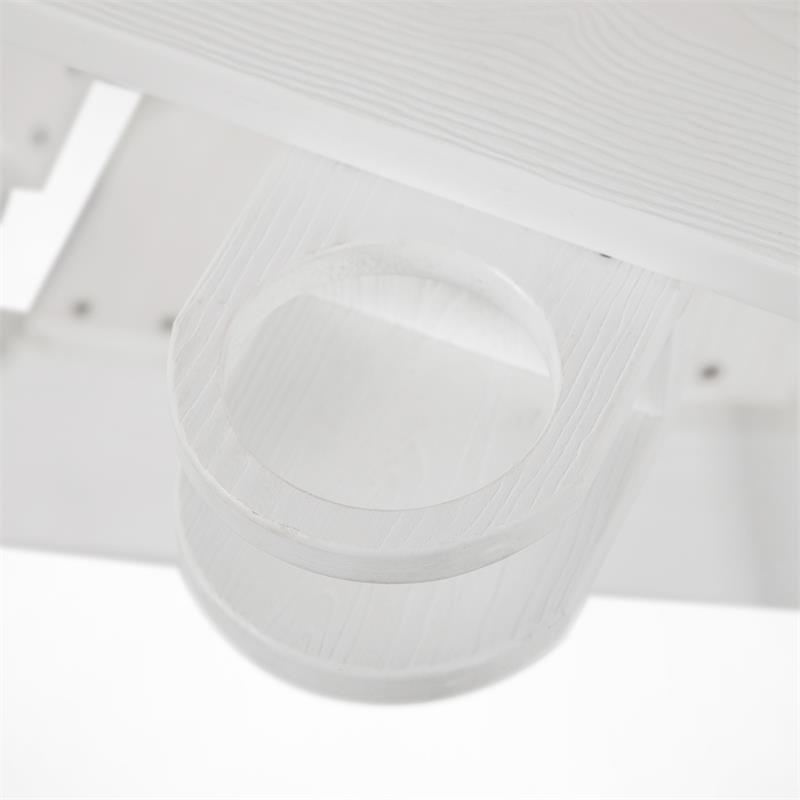 Posh Living Zayna Outdoor Adirondack Chair White