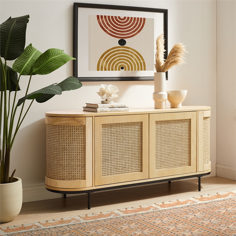 Posh Living Mohamad Sideboard Oak
