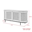 Posh Living Mohamad Sideboard Black