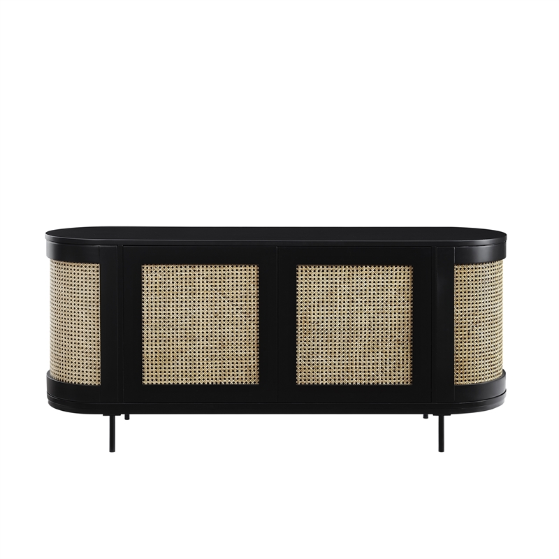 Posh Living Mohamad Sideboard Black