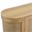 Posh Living Mohamad  Bar Cabinet/Buffet Oak