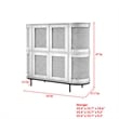 Posh Living Mohamad  Bar Cabinet/Buffet Oak