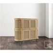 Posh Living Mohamad  Bar Cabinet/Buffet Oak