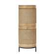 Posh Living Mohamad  Bar Cabinet/Buffet Oak