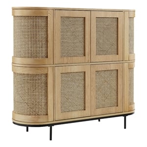 Posh Living Mohamad  Bar Cabinet/Buffet Oak
