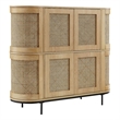 Posh Living Mohamad  Bar Cabinet/Buffet Oak
