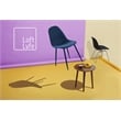 Posh Living Sherry Velvet Dining Chair Seat (Set of 2) Black