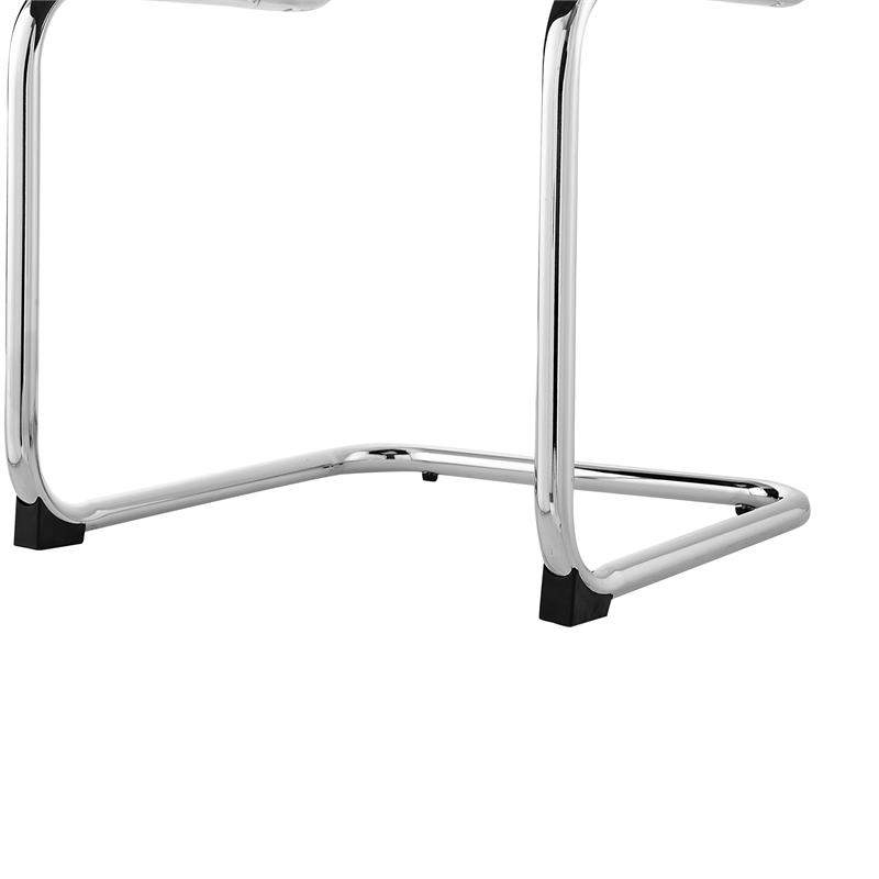 Posh Living Sherry Velvet Dining Chair Seat (Set of 2) Navy