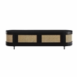 Posh Living Mohamad  Console/Cabinet/TV Stand Black