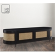 Posh Living Mohamad  Console/Cabinet/TV Stand Black