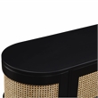 Posh Living Mohamad  Console/Cabinet/TV Stand Black
