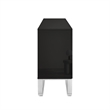 Posh Living Liyana  Sideboard Black/Chrome