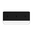 Posh Living Liyana  Sideboard Black/Chrome