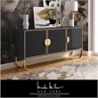 Posh Living Liyana  Sideboard Black/Gold